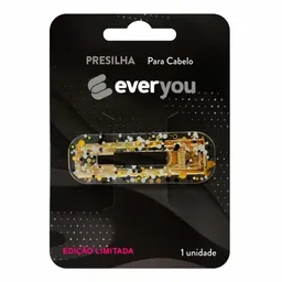 Grampo para Cabelo Ever You Jacaré Fashion 1 Unidade