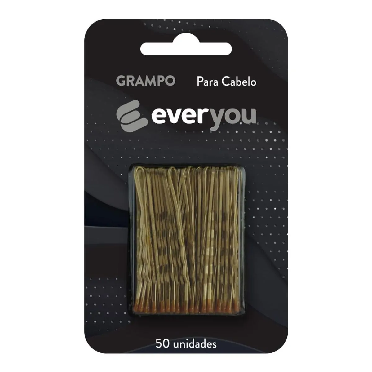 Grampo para Cabelo Ever You N5 Dourado 50 Unidades