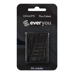 Grampo para Cabelo Ever You N5 Preto 50 Unidades