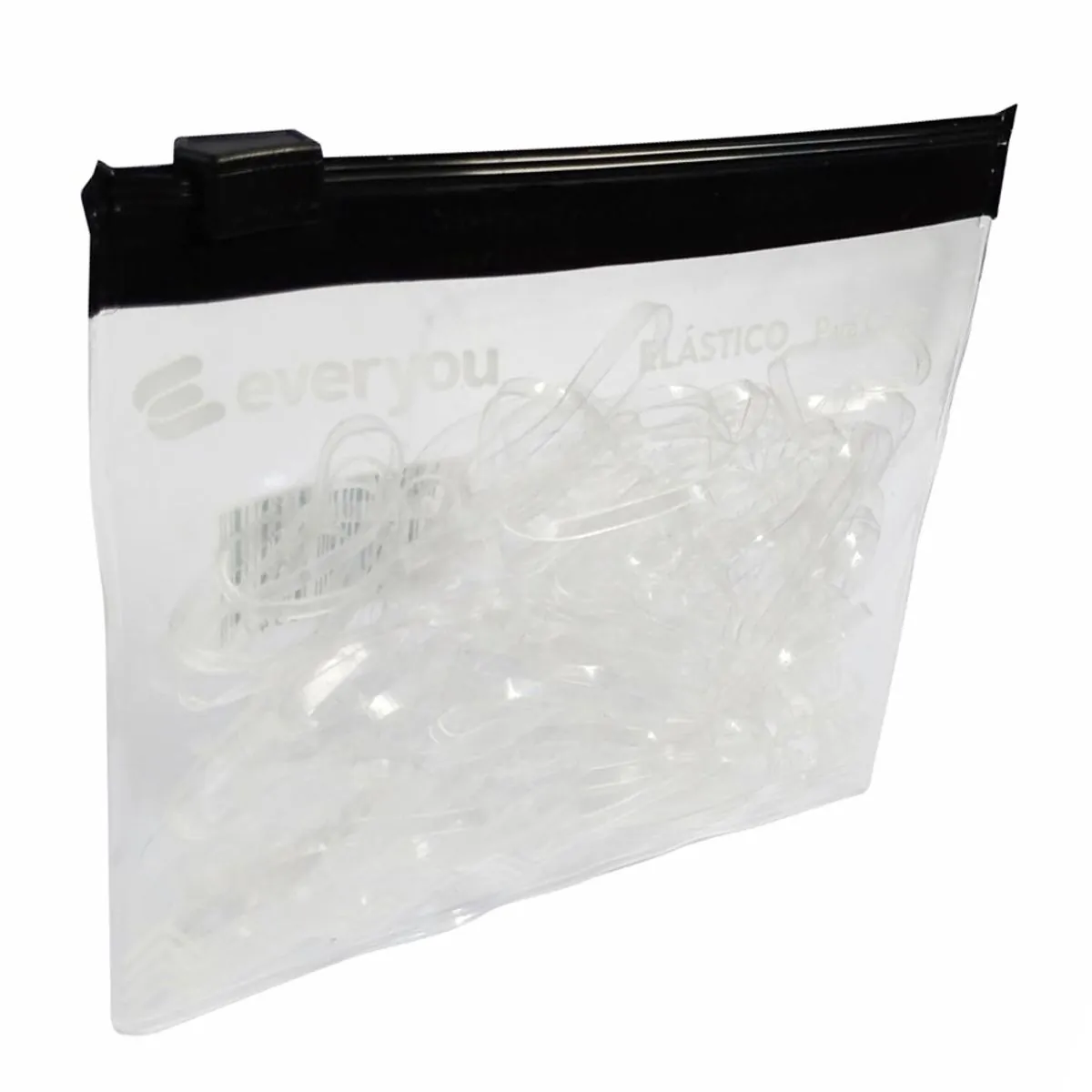 Elástico para Cabelo Ever You Transparente 70 Unidades