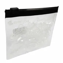 Elástico para Cabelo Ever You Transparente 70 Unidades