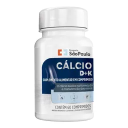 Cálcio KD Drogaria São Paulo 60 Comprimidos