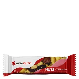 Barra De Nuts Cranberry Ever Nutri 30g