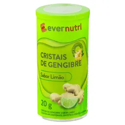 Gengibre Cristalizado Ever Nutri Limão 20g