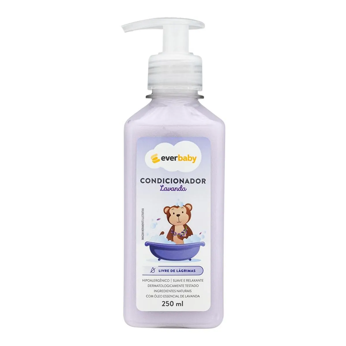 Condicionador Infantil Ever Baby Lavanda 250ml