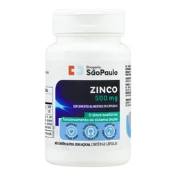 Zinco Drogaria São Paulo 60 Cápsulas