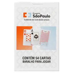 Baralho Drogaria São Paulo 54 Cartas