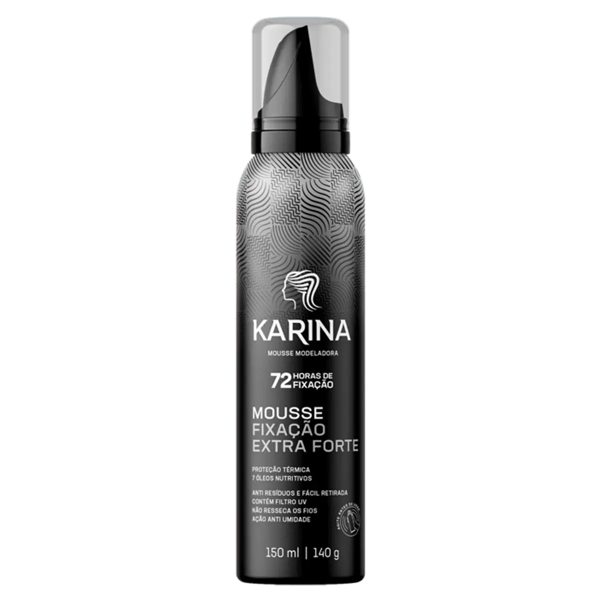 Mousse Modeladora Capilar Karina Extraforte 150ml