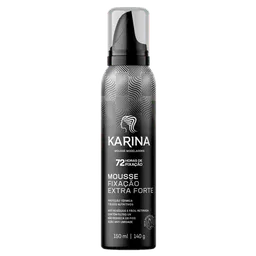 Mousse Modeladora Capilar Karina Extraforte 150ml