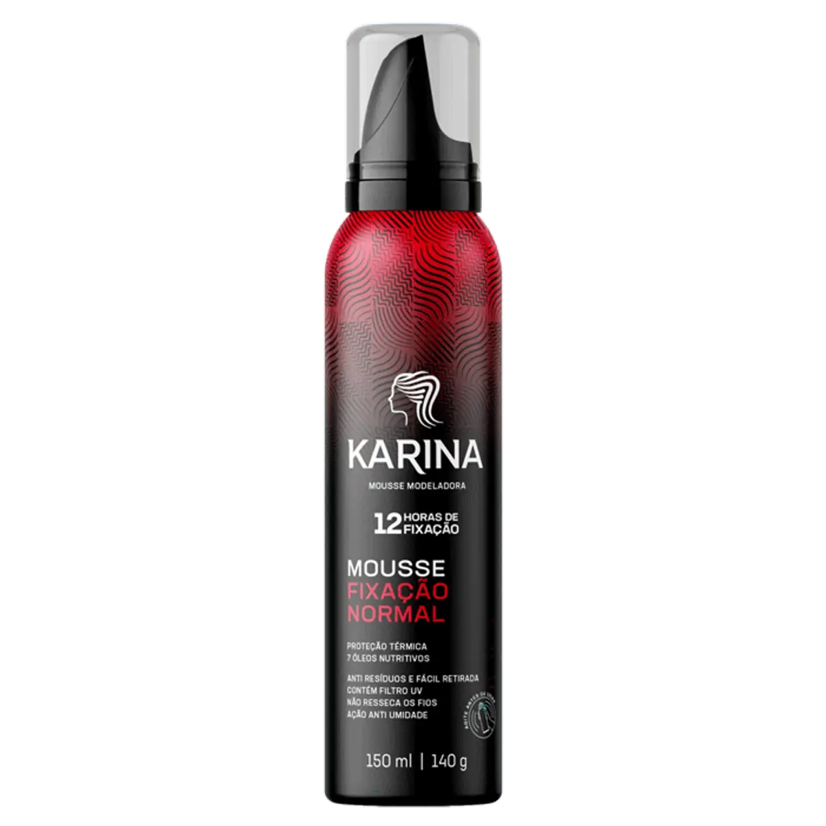 Mousse Capilar Karina Modeladora Normal 150ml
