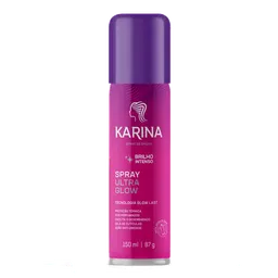 Spray Capilar Karina Ultra Glow Brilho Intenso 150ml