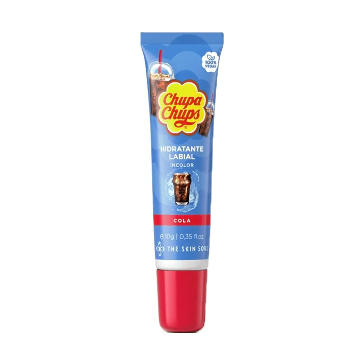 Hidratante Labial Chupa Chups The Skin Soul Cola 10g