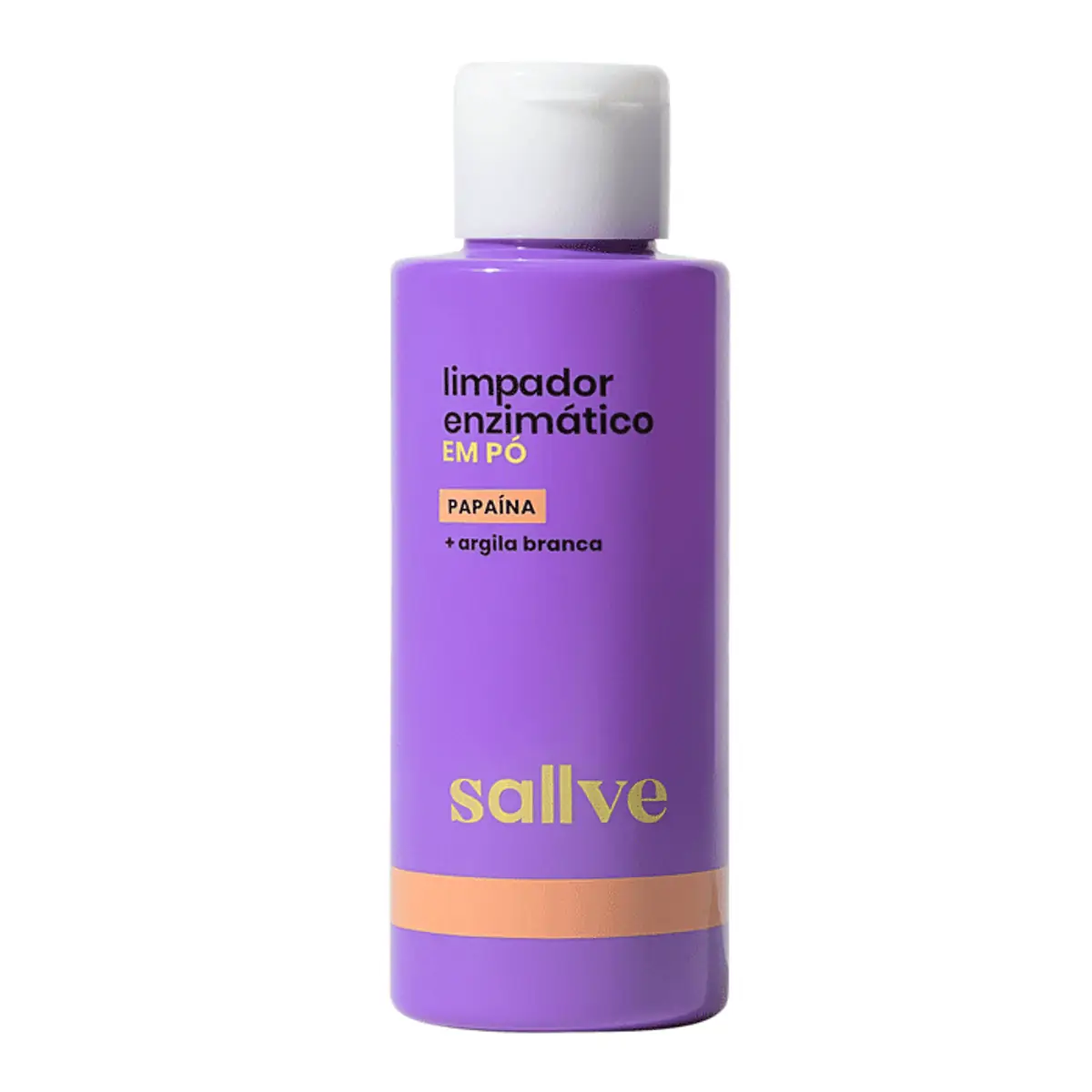 Limpador Facial Sallve Pó Enzimático Sem Fragrância 30g