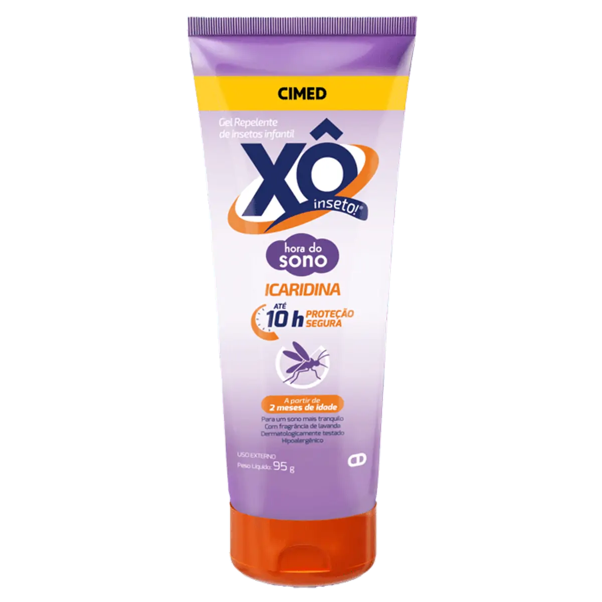 Repelente Infantil Xô Inseto! Hora do Sono Lavanda 95g Gel