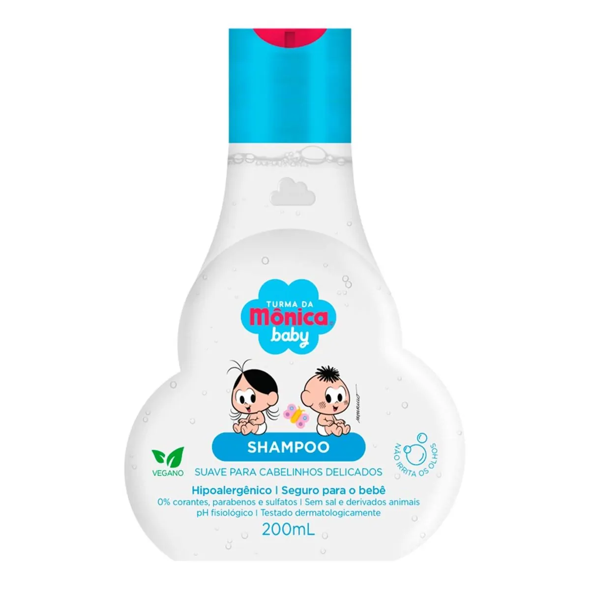Shampoo Turma da Mônica Baby Suave Para Cabelinhos Delicados 200ml