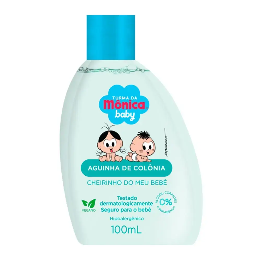 Água de Colônia Turma da Mônica Baby Cheirinho do Meu Bebê 100ml
