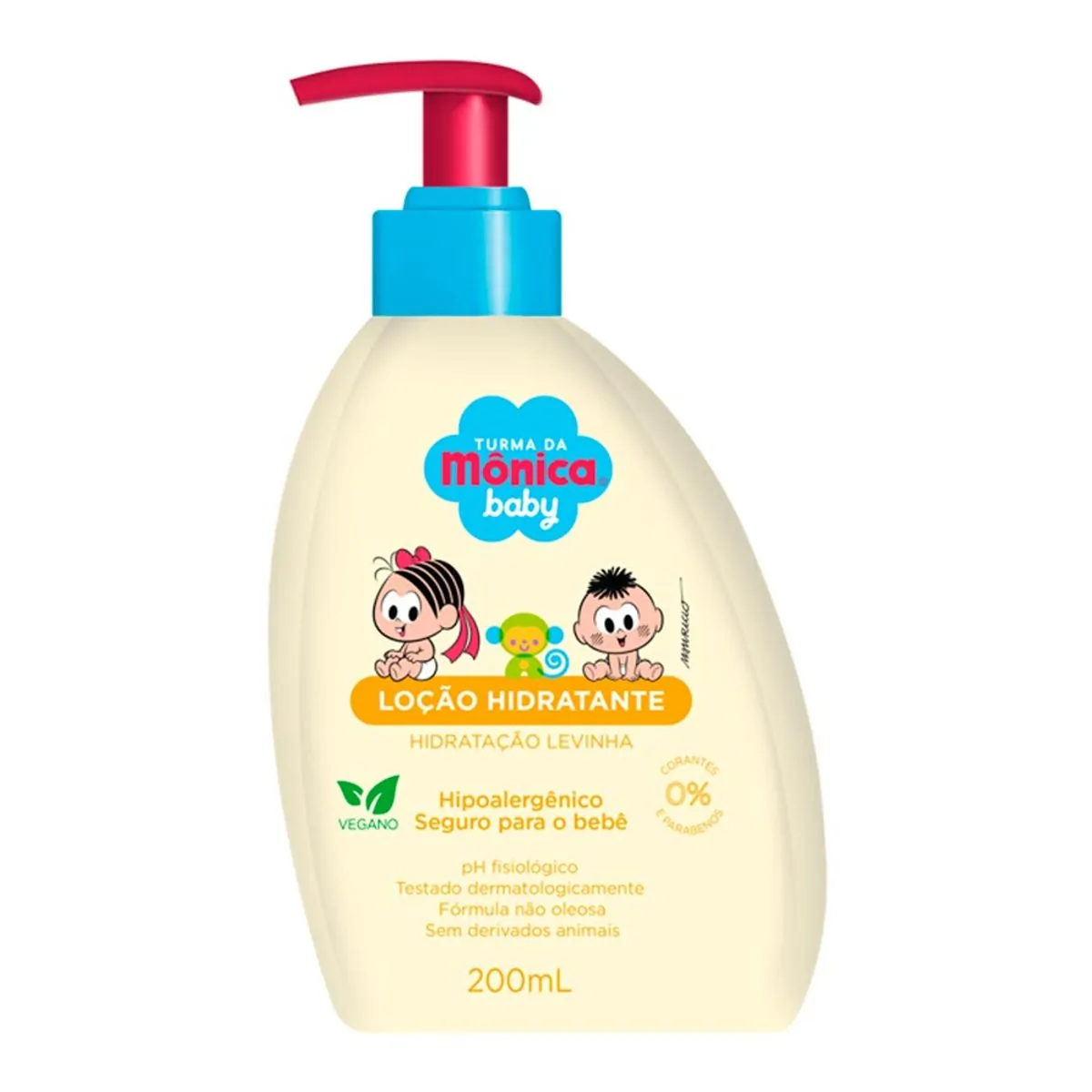 Loção Hidratante Turma da Mônica Baby Hidratação Levinha 200ml