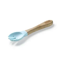 Garfo de Treinamento Bam n Boo 6+M Azul Fisher Price BB1184