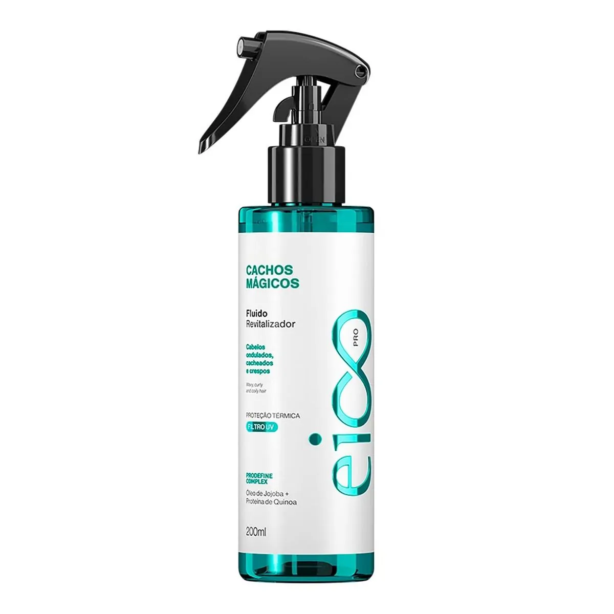Fluido Capilar Revitalizador Eico Pro Cachos Mágicos 200ml