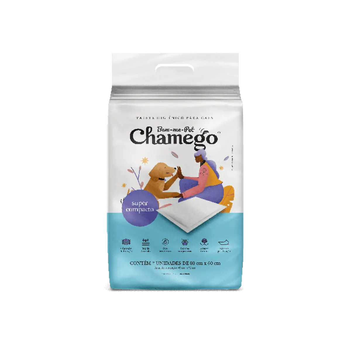 Tapete Higiênico  Chamego - 30 Unidades