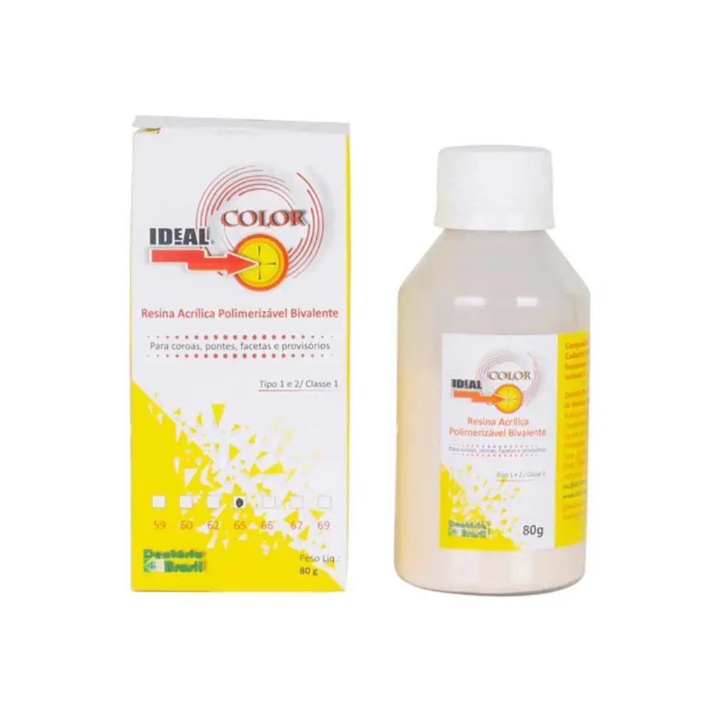 Resina Acrílica Auto Termo - Dentaria Brasil - 69 (Cód. 26.9374)