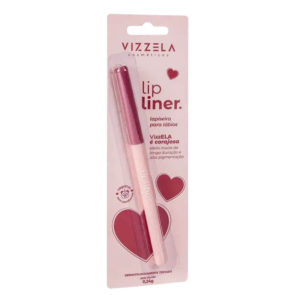Vizzela Lip Liner Lapiseira Labial - Corajosa