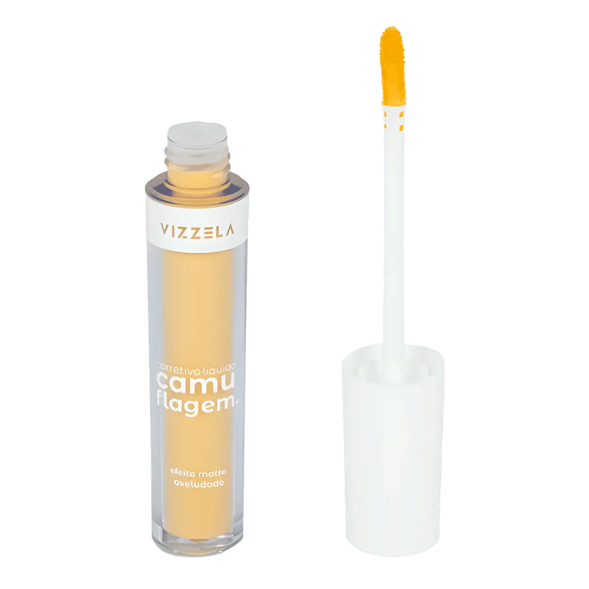 Vizzela Corretivo Camuflagem 7g - Amarelo