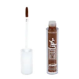 Vizzela Hot Lips Gloss Labial 4g - Brown
