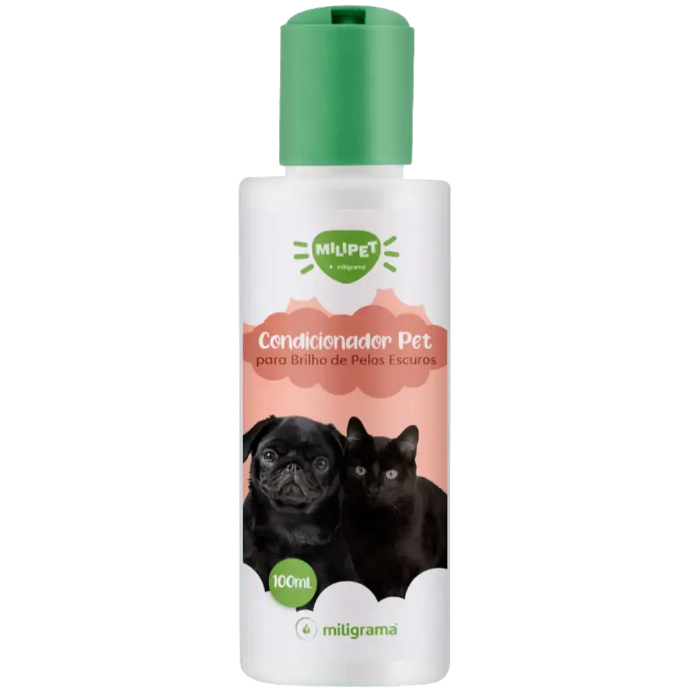 Condicionador Pet para Brilho de Pelos Escuros 100ml