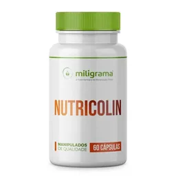 Nutricolin 300mg 60 Cápsulas com Selo de Autenticidade