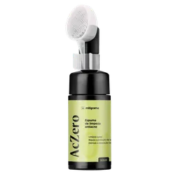 Espuma de Limpeza Antiacne 80ml - Linha Aczero - Espuma de Limpeza Antiacne 80ml - Linha AcZero