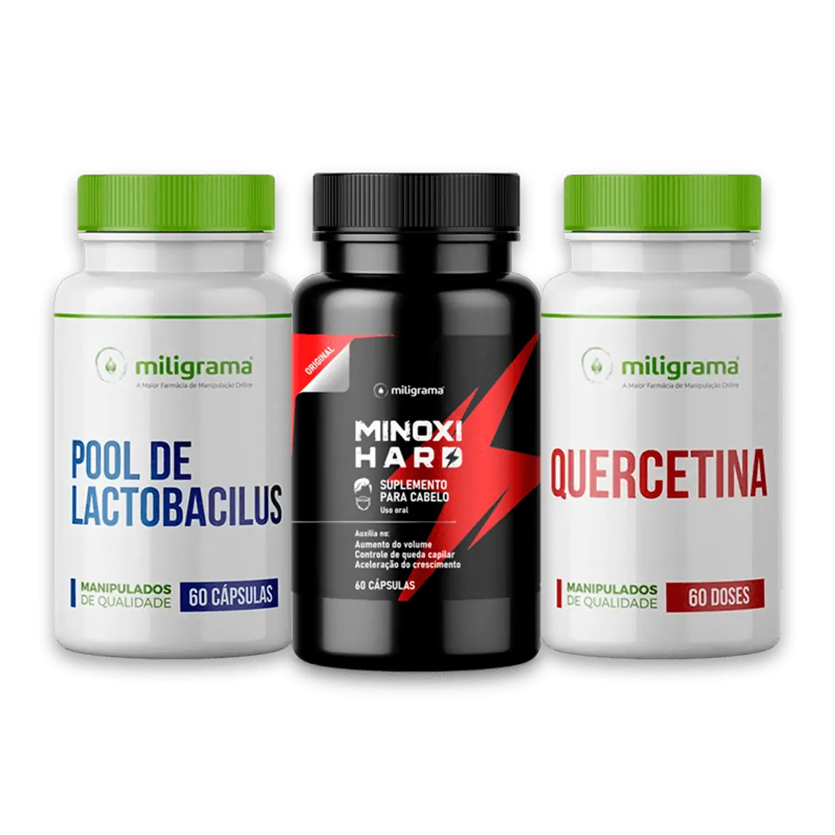 Suplementos para queda excessiva de cabelo pós COVID-19