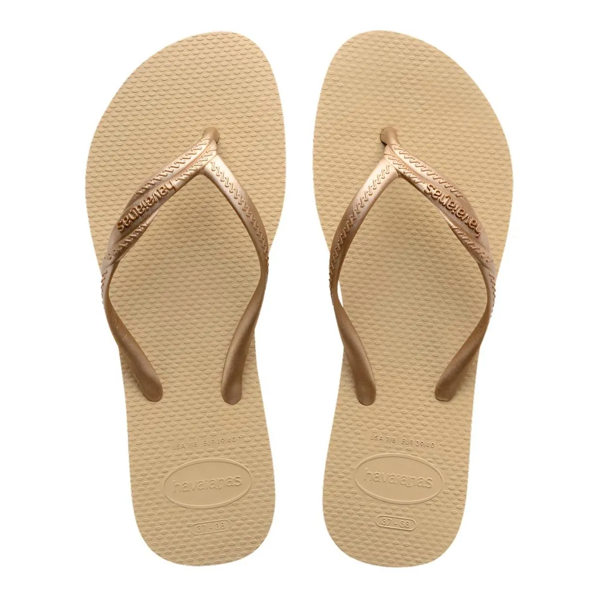 Sandálias Havaianas Fantasia Areia N°37/38