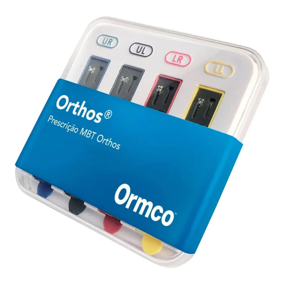 8.000.0021 Kit Bráquete de aço Orthos Mbt 022 - Ormco