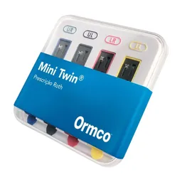 8.000.0022 Kit Bráquete de aço Mini Twin Roth .018 - Ormco
