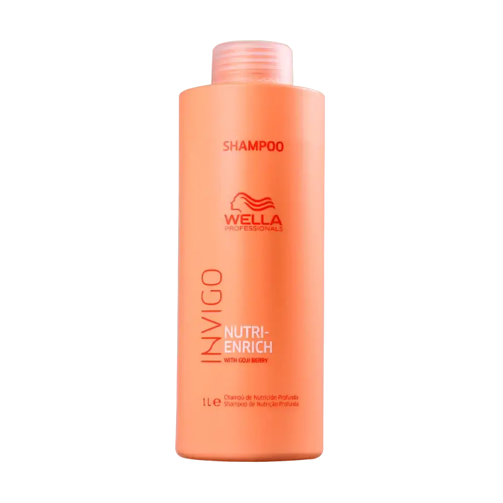 Shampoo Invigo Nutri - Enrich 1l - Wella Profissional - Shampoo Invigo Nutri - Enrich 1L - Wella Pro