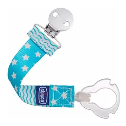 Prendedor De Chupeta Fashion Clip Chicco Azul
