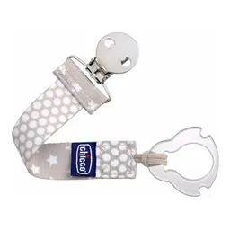 Prendedor De Chupeta Fashion Clip Chicco Branco