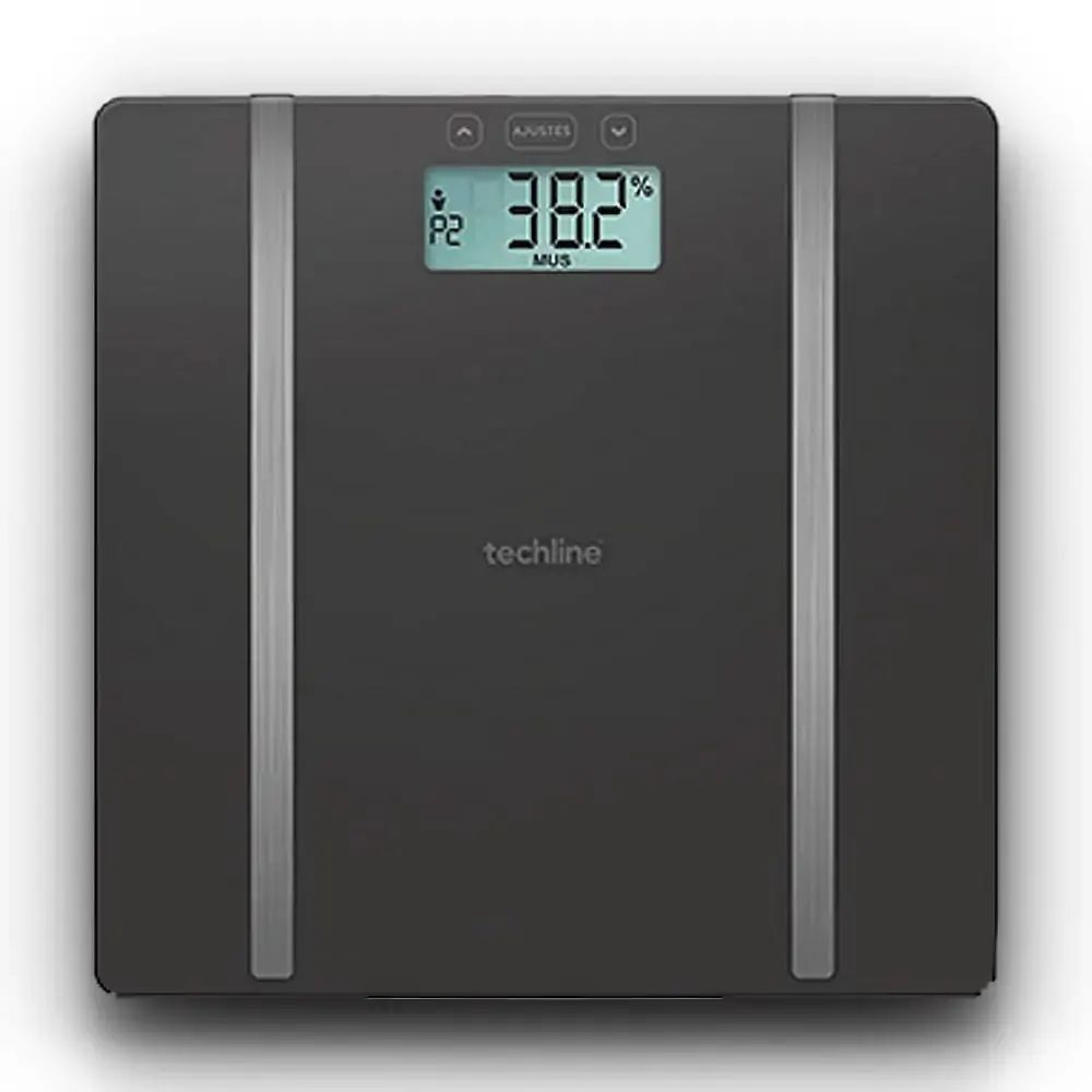 Balança De Controle Corporal Por Bioimpedância Techline Tec-117