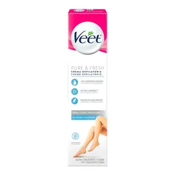 Creme Depilatório Corporal Veet Pure & Fresh Peles Delicadas 200ml