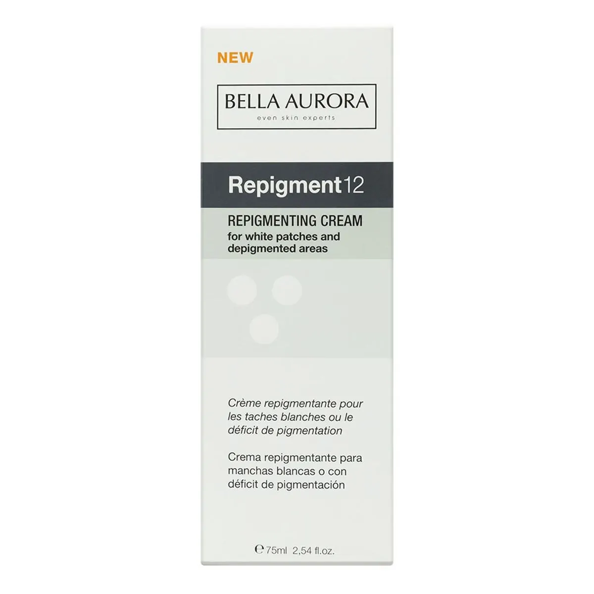Creme Bella Aurora Corpo E Rosto Regulador De Pigmentação Repigment 12 75ml