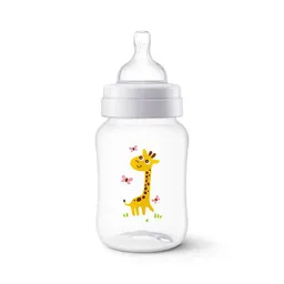 Mamadeira Anti-Cólica Clássica Girafa 260ml Avent - SCF821/12