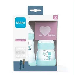Mamadeira Mam Easy Starter Set Azul 130 + 260ml