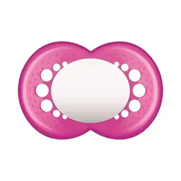 Chupeta Bico em Silicone Original 16m+ Rosa - MAM
