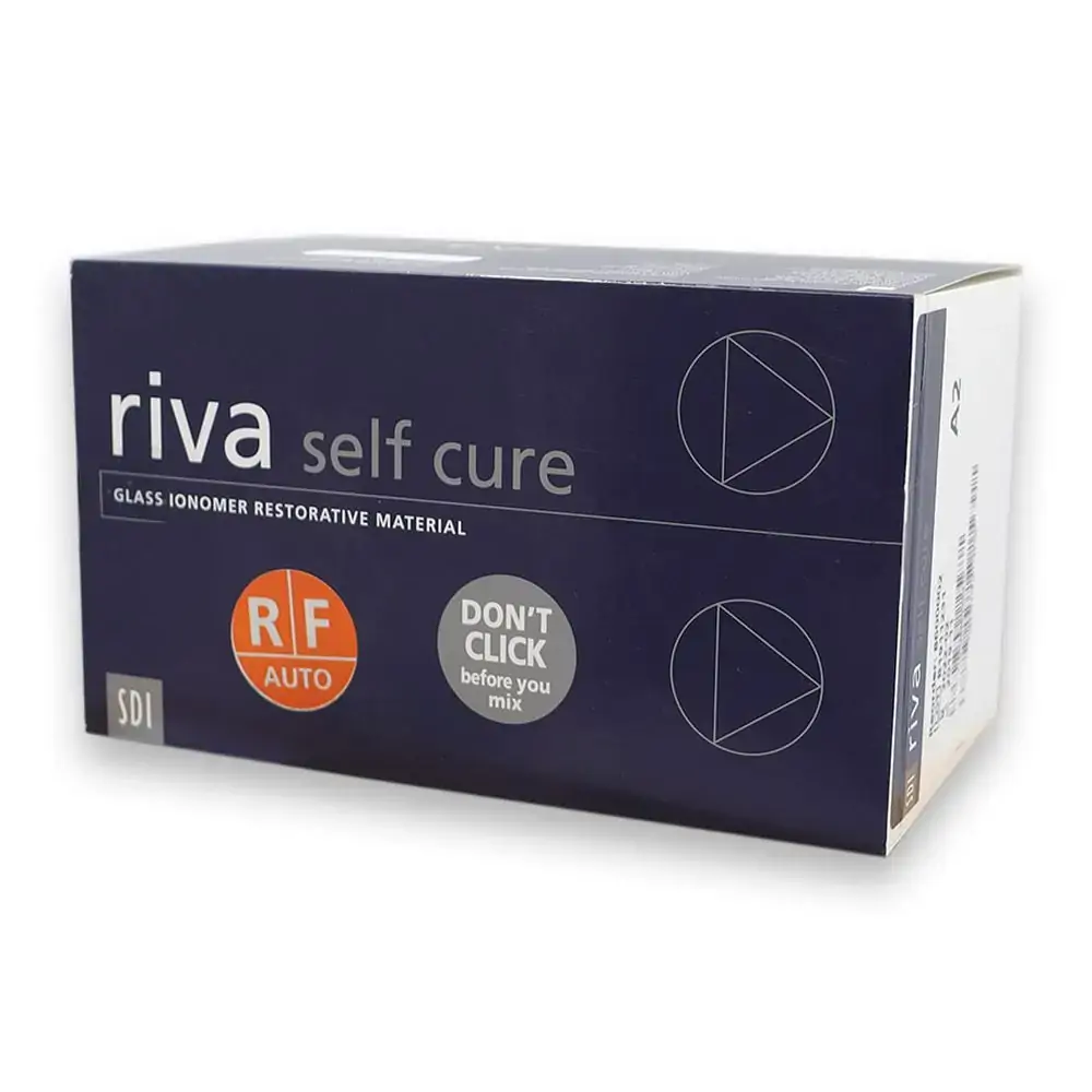 Ionômero de Vidro Restaurador Riva Self Cure A2 com 50 Cápsulas - Sdi