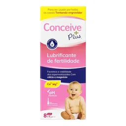 Lubrificante De Fertilidade Conceive + Plus 8 Aplicadores Pré Preenchidos