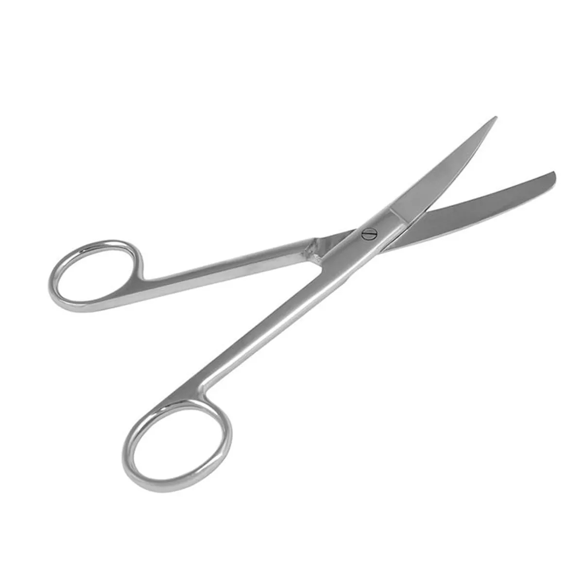 Tesoura Cirúrgica 15cm Curva Fina Romba