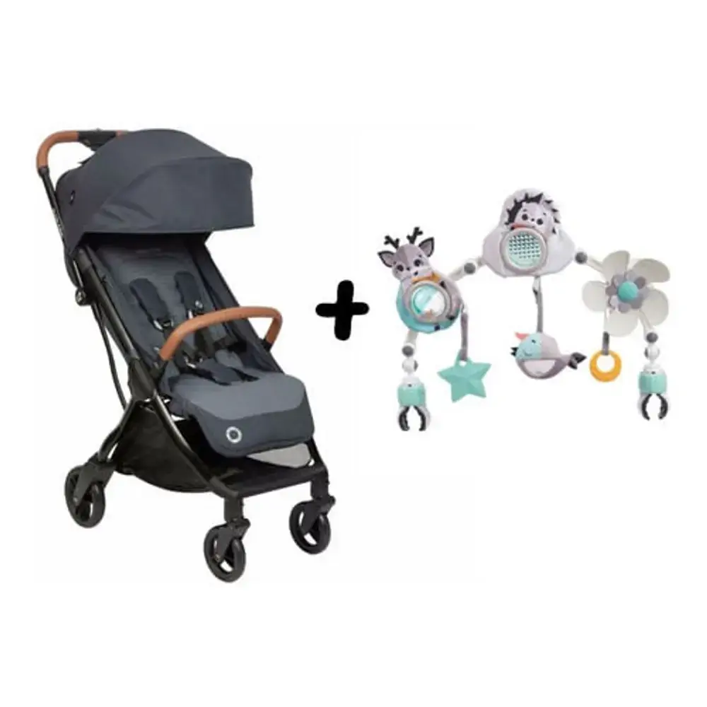 Carrinho de Bebê Eva Essential Graphite Maxi-Cosi + Arco Sunny Stroll