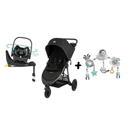 Travel System Gia XP Trio Isofix 360 Maxi-Cosi Midnight Black + Arco Sunny Stroll
